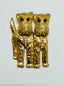 1960's Tilting Head Double Dog Brooch