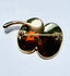 1980's UK Poppy Brooch