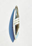 1940's Carved Lucite Brooch, 2.5"